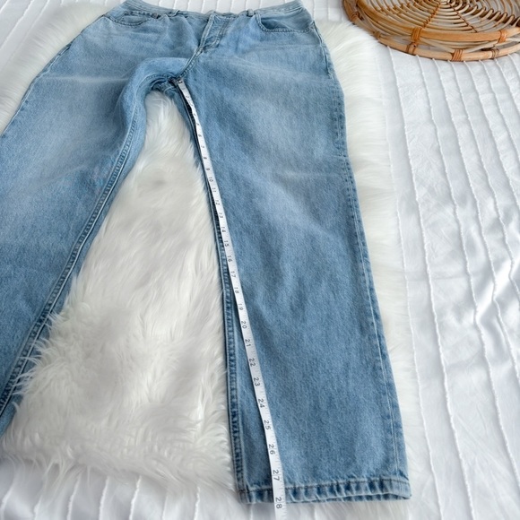 Everlane The ’90s Cheeky Jean Straight Leg Vintage Mid Blue High Waisted 30 NEW - Picture 14 of 14